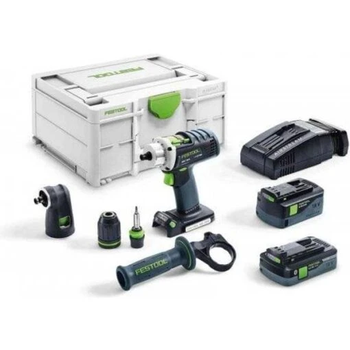 Festool 576462 Cordless Drill DRC 18/4 5,2/4,0 I-Set-SCA QUADRIVE -Festool Festool 576462 Cordless drill DRC 18 4 5 2 4 0 I Set SCA QUADRIVE