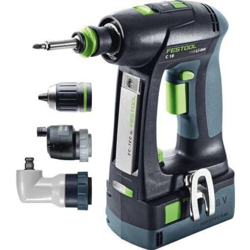 Festool C 18 LI 5.2-SET (2x5.2Ah) -Festool Festool C 18 LI 5.2 SET