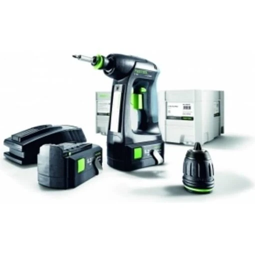 Festool C 18 Li 5.2 Plus GB (2x5.2Ah) -Festool Festool C 18 Li 5.2 Plus GB