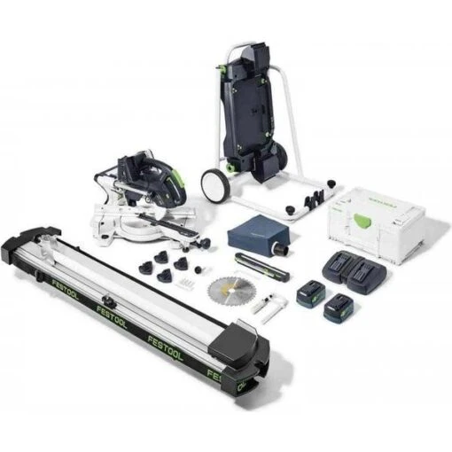 Festool KSC60 EB 5,2 I-UG-SET 18v Cordless 216mm Sliding Compound Mitr -Festool Festool KSC60 EB 5 2 I UG SET 18v Cordless 216mm Sliding Compound Mitr