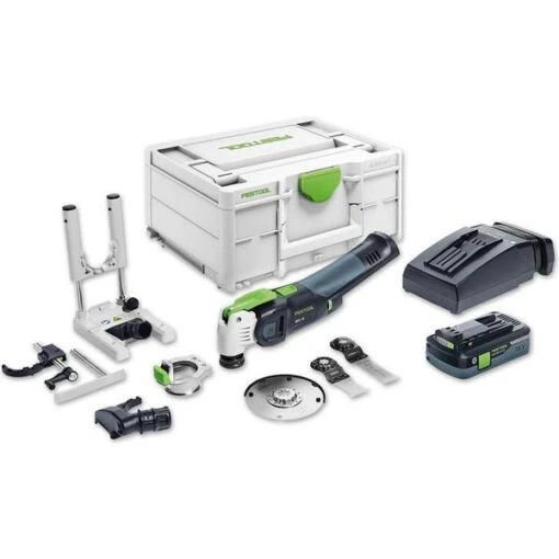 Festool OSC18 HPC 4.0 EI-SET VECTURO Multi-Tool 4.0Ah -Festool Festool OSC18 HPC 4.0 EI SET VECTURO Multi Tool 4.0Ah