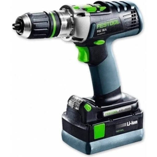 Festool PDC 18/4 Li 5.2-Plus (2x5.2Ah) -Festool Festool PDC 18 4 Li 5.2 Plus