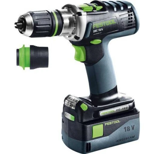 Festool Quadrive DRC 18/4 Li 5.2-Plus (2x5.2Ah) -Festool Festool Quadrive DRC 18 4 Li 5.2 Plus