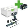 Festool TDC 18/4 I BASIC Cordless Drill With Free 5.2Ah Battery N/A -Festool Festool TDC 18 4 I BASIC Cordless Drill with Free 5.2Ah Battery N A