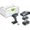 Festool TID 18 HPC 4.0 I-Plus (2x4.0Ah) -Festool Festool TID 18 HPC 4.0 I Plus 2x4.0Ah